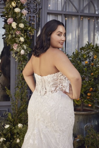 Casablanca Bridal Delaney Style #2477 #17 Ivory/Sorbet/Nude/Ivory thumbnail