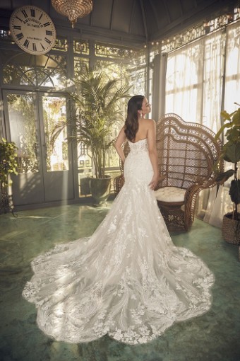 Casablanca Bridal Delaney Style #2477 #15 Ivory/Sorbet/Nude/Ivory thumbnail