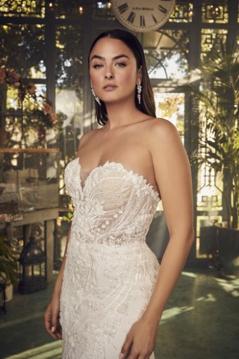 Casablanca Bridal Delaney Style #2477 #21 Ivory/Sorbet/Nude/Ivory thumbnail
