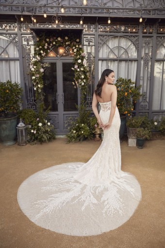 Casablanca Bridal Presley Style #2484 #9 Ivory/Nude/Ivory thumbnail
