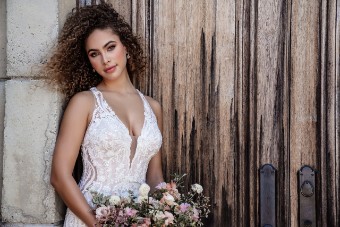 Allure Bridals AB3011A Style #A1103 #8 Nude/Champagne/Ivory/Nude thumbnail