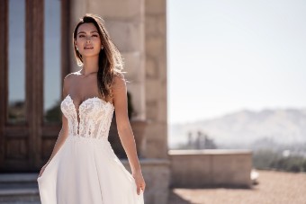 Allure Bridals AB9011A Style #A1109 #7 Ivory/Champagne/Mocha/Nude Only! thumbnail