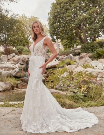 Casablanca Bridal Jane Style #2510 #5 Light Nude/Ivory thumbnail