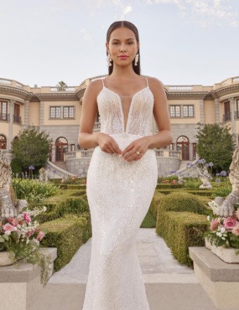Casablanca Bridal Ruby Style #2513 #11 Ivory/Nude/Ivory/Silver thumbnail