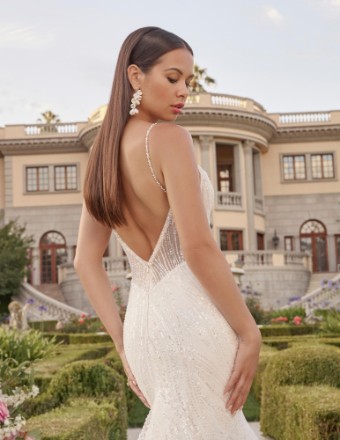 Casablanca Bridal Ruby Style #2513 #10 Ivory/Nude/Ivory/Silver thumbnail