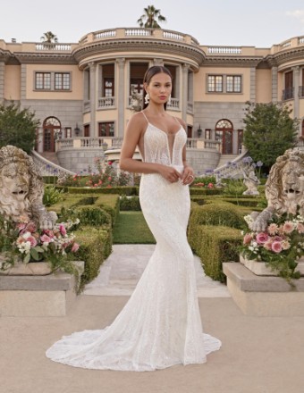 Casablanca Bridal Ruby Style #2513 #6 Ivory/Nude/Ivory/Silver thumbnail