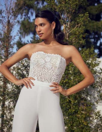 BeLoved by Casablanca Kindred Style #BL403 #10 Ivory/Nude/Ivory thumbnail