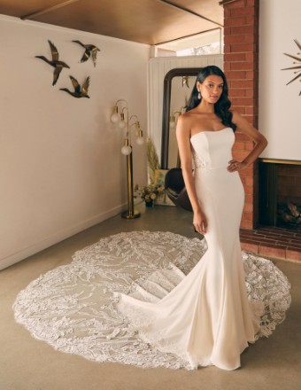 BeLoved by Casablanca June Style #BL405 #11 Ivory/Nude/Ivory thumbnail