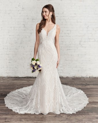 Kenneth Winston KW9491 Style #1949 #5 Almond/Nude/Ivory/Silver thumbnail