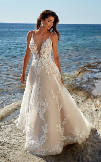 Eddy K Dreams Sima Style #DR2339 #8 Ivory/Champagne/Buff/Skin thumbnail