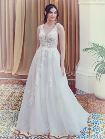 Ella Rosa Style #BE597 #6 Champagne/Nude/Ivory Silver thumbnail