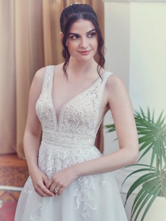 Ella Rosa Style #BE597 #9 Champagne/Nude/Ivory Silver thumbnail