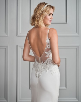 Ella Rosa KW726EB Style #BE627 #8 Ivory/Nude/Ivory/Silver thumbnail