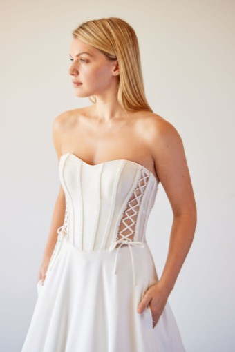 Ella Rosa KW736EB Style #BE637 #1 Ivory/Nude/Silver thumbnail