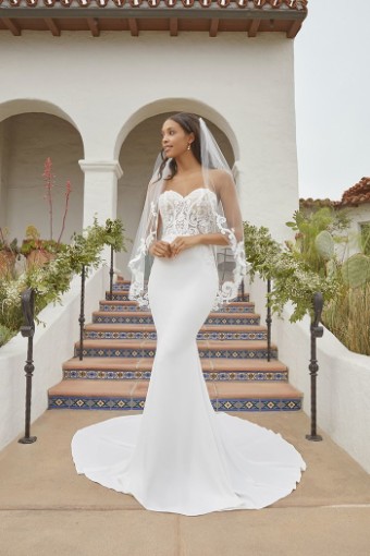 BeLoved by Casablanca Style #BL377 Raine #0 default Ivory/Ivory/Silver thumbnail