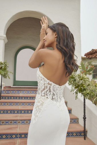 BeLoved by Casablanca Style #BL377 Raine #1 default Ivory/Ivory/Silver thumbnail