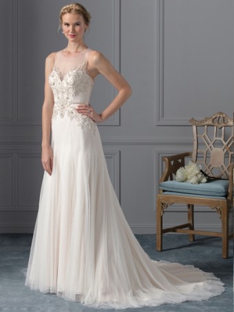 BeLoved by Casablanca Style #BL237 Celeste #1 default Ivory/Silver thumbnail