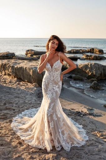 Eddy K Dreams Joanna Style #DR2412 #12 Ivory/Champagne/Mocha/Nude/Skin thumbnail