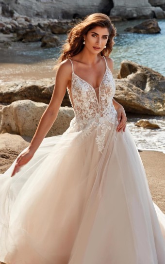 Eddy K Dreams Graziella Style #DR2421 #15 Ivory/Champagne/Skin thumbnail
