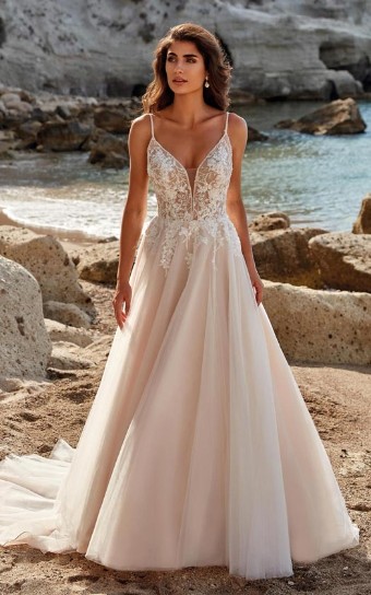 Eddy K Dreams Graziella Style #DR2421 #11 Ivory/Champagne/Skin thumbnail