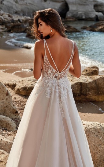 Eddy K Dreams Graziella Style #DR2421 #13 Ivory/Champagne/Skin thumbnail