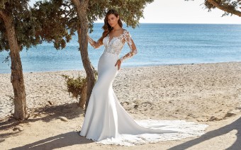 Eddy K Dreams Esmeralda Style #DR2316 #4 Ivory/Champagne/Skin thumbnail