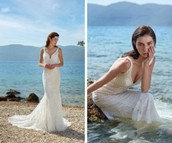 Eddy K Dreams Galia Style #DR1968 #8 Ivory/Nude/Champagne/Skin thumbnail