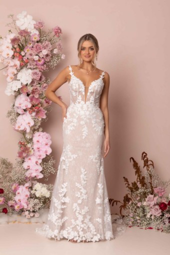 Madi Lane Karis Style #ML23612 #6 Sand/Ivory thumbnail