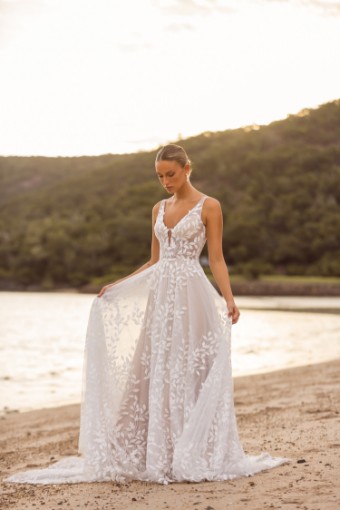 Madi Lane Jaya Style #ML22688 #16 Ivory/Mocha thumbnail