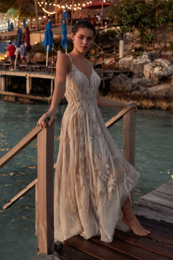 Madison James Illiana Style #MJ965 #20 Mocha/Ivory/Nude thumbnail