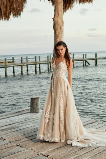 Madison James Illiana Style #MJ965 #12 Mocha/Ivory/Nude thumbnail