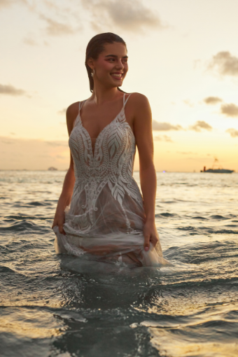 Madison James Illiana Style #MJ965 #15 Mocha/Ivory/Nude thumbnail