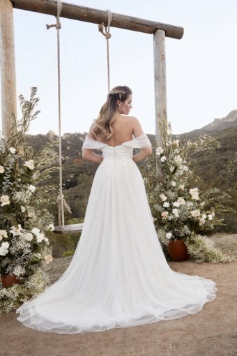 BeLoved by Casablanca Winter Style #BL412 #10 Nude/Ivory/Silver thumbnail