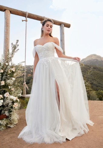 BeLoved by Casablanca Winter Style #BL412 #13 Nude/Ivory/Silver thumbnail