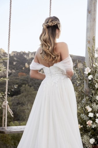BeLoved by Casablanca Winter Style #BL412 #11 Nude/Ivory/Silver thumbnail
