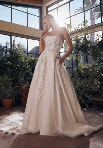 Casablanca Bridal August Style #2522 #9 Caramel/Nude/Ivory thumbnail