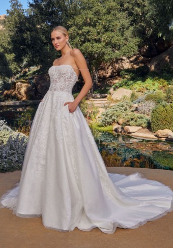 Casablanca Bridal August Style #2522 #13 Caramel/Nude/Ivory thumbnail