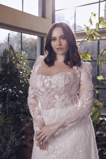 Casablanca Bridal Jude Style #2534 #21 Champagne/Nude/Ivory thumbnail