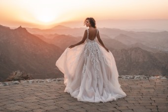 Allure Bridals AB3021A Style #A1203 #11 Mocha/Champagne/Ivory/Nude thumbnail