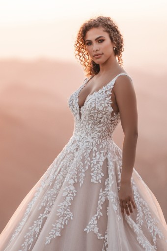 Allure Bridals AB3021A Style #A1203 #7 Mocha/Champagne/Ivory/Nude thumbnail