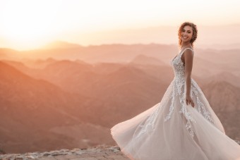 Allure Bridals AB3021A Style #A1203 #9 Mocha/Champagne/Ivory/Nude thumbnail