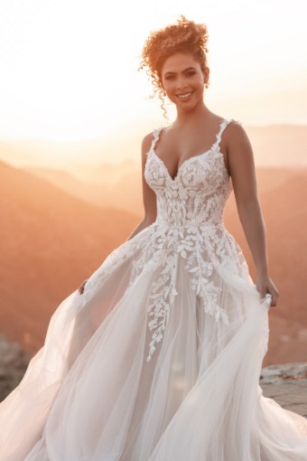 Allure Bridals AB1121A Style #A1211 #7 Mocha/Champagne/Ivory/Nude thumbnail