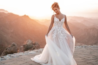Allure Bridals AB1121A Style #A1211 #11 Mocha/Champagne/Ivory/Nude thumbnail