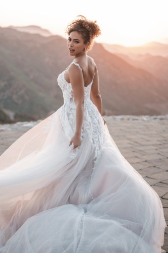 Allure Bridals AB1121A Style #A1211 #10 Mocha/Champagne/Ivory/Nude thumbnail