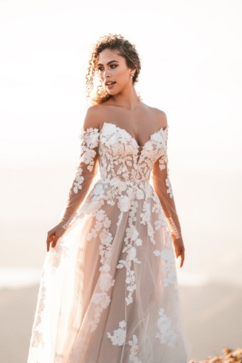 Allure Bridals ABLS7121A Style #A1217SL #3 default Nude/Ivory thumbnail
