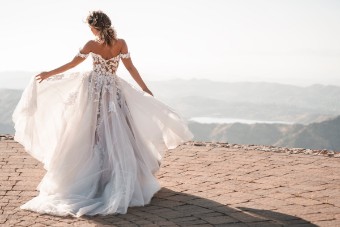 Allure Bridals AB9121A Style #A1219 #10 Mocha/Champagne/Ivory/Nude thumbnail