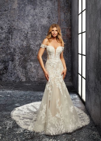 Eddy K Milano Couture Peggy Style #CT450 #5 Ivory/Nude/Champagne/Skin thumbnail