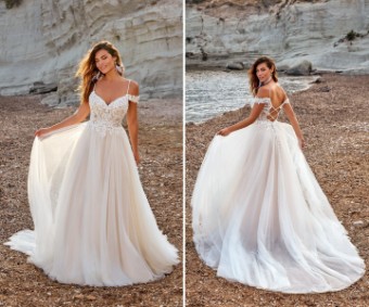 Eddy K Dreams EK7122RD Frida *A Style #DR2217 #0 default Ivory/Champagne/Almond/Skin thumbnail