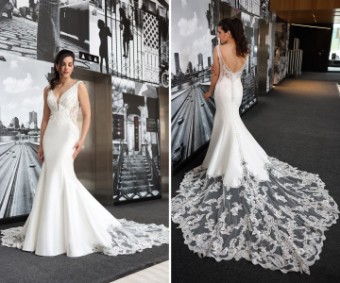 Eddy K Milano Couture EK582TC Jordyn *A Style #CT285 Jordyn #0 default Ivory/Silver/Skin thumbnail