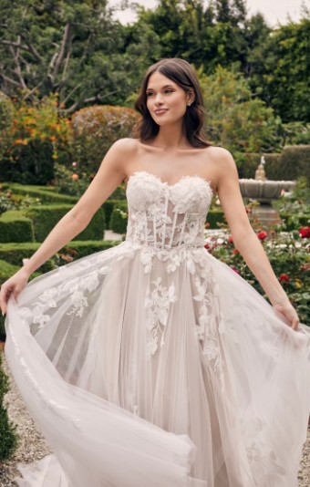 Casablanca Bridal Adalaide Style #2537 #11 Nude/Ivory thumbnail